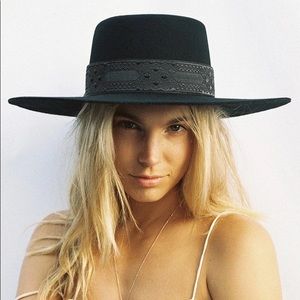 Black Lack of Color Hat